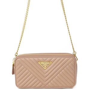 Prada Nappa Leather Shoulder Bag